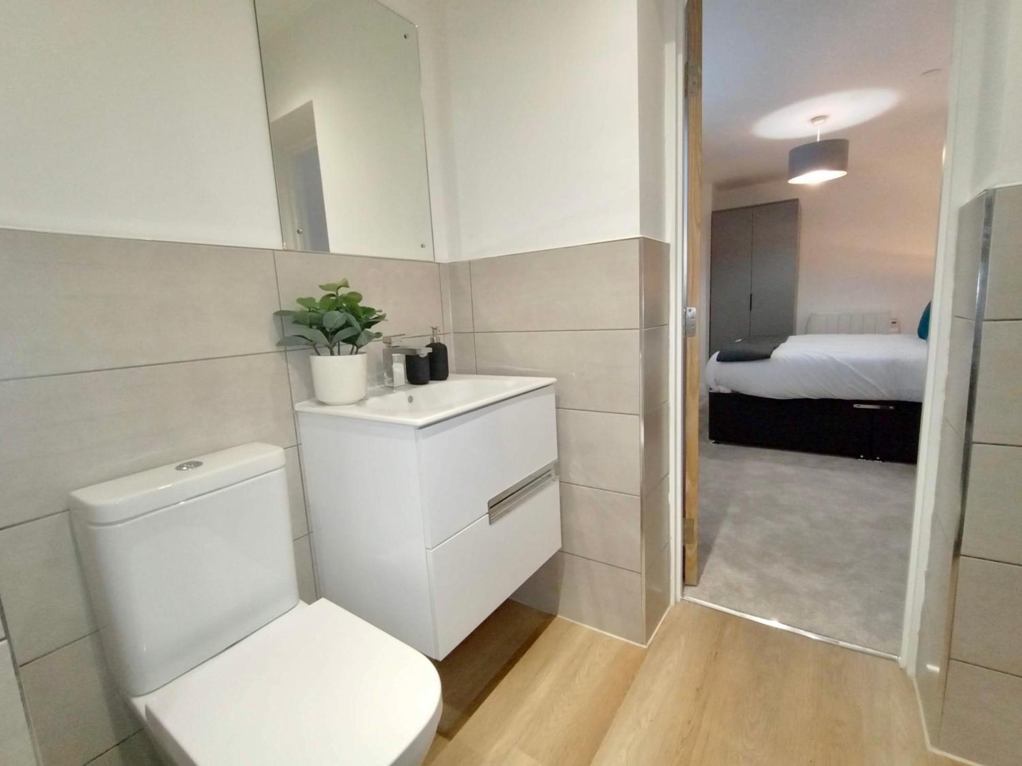 Luxury 2 Bed 2 Bath Flat Near Old Trafford Leilighet Manchester Eksteriør bilde